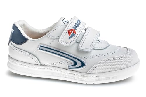 Pablosky Tenis 210002 para niños, zapatillas cómodas de piel para el colegio