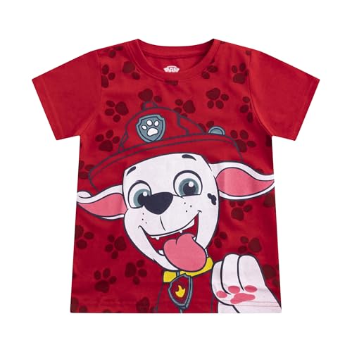 Paw Patrol Nickelodeon Boys 3 Pack Short Sleeve T-Shirt for Toddler and Big Kids4