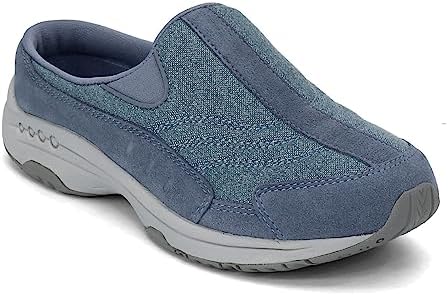 Easy Spirit womens Traveltime Clog Light Blue 450 8.5 W US | Image 3