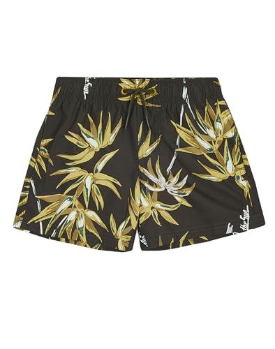 Boys Elastic Waist Boardshort, Swim Trunks Sized by Age2