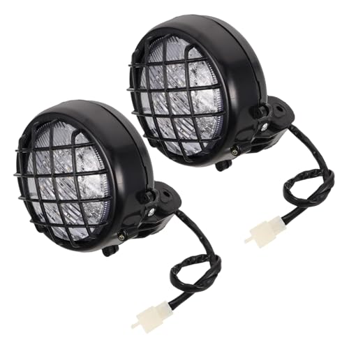 Cache-phare de moto ATV 1987-2006 Zerodeko : grille de protection phare LED quad et buggy tout-terrain