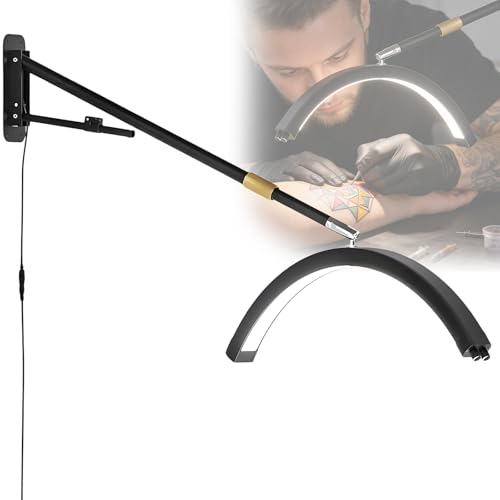 Luz de relleno de maquillaje de pared con temperatura de color ajustable