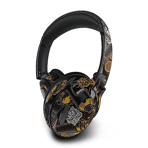 Image of MightySkins Skin Compatible with Bose QuietComfort 45 Headphones - Puppy Fall | Protective, Durable, and Unique Vinyl Decal wrap Cover | Easy to Apply, Remove, and Change Styles | Made in The USA
