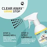 Urine Stop by Clear Away: Eco-Friendly Lemon-Scented Pet Deterrent & Odour Eliminator Spray - Safe for All Surfaces, Pets & Children - Versatile Indoor & Outdoor Use - Made in the UK (300ml) - Image 3