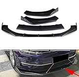 🚗【LANGLEBIGES MATERIAL】 Der Frontspoilerlippe besteht aus hochwertigem ABS-Material, das eine höhere Festigkeit und Flexibilität aufweist.