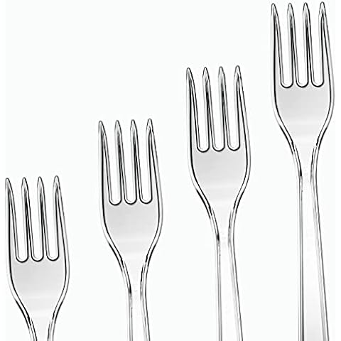 Commerline Reusable Plastic Forks, Pack of 200 Cover