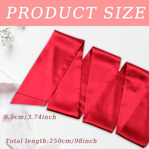 Wedding Satin Sash Belt Sash Belt for Women Silk Sash Waist Belt Long Sash Bridal Waist Belts Ribbon Renaissance Sash2