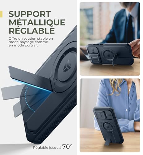 Coque iPhone 15 Pro Max idéale pour les voyages et loisirs extérieurs
