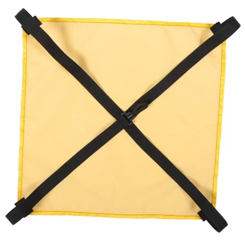 Paracaídas de resistencia para natación Luxshiny amarillo para adultos y adolescentes miniatura 1