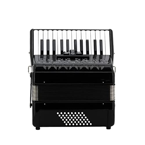 maozi Acordeón De 26 Teclas Y 48 Bajos, Teclado Negro, Instrumento Musical, Banda Rítmica, Niños Principiantes