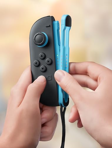 Image of Joy-Con 2 Straps (set of 2) Light Blue /Light Red