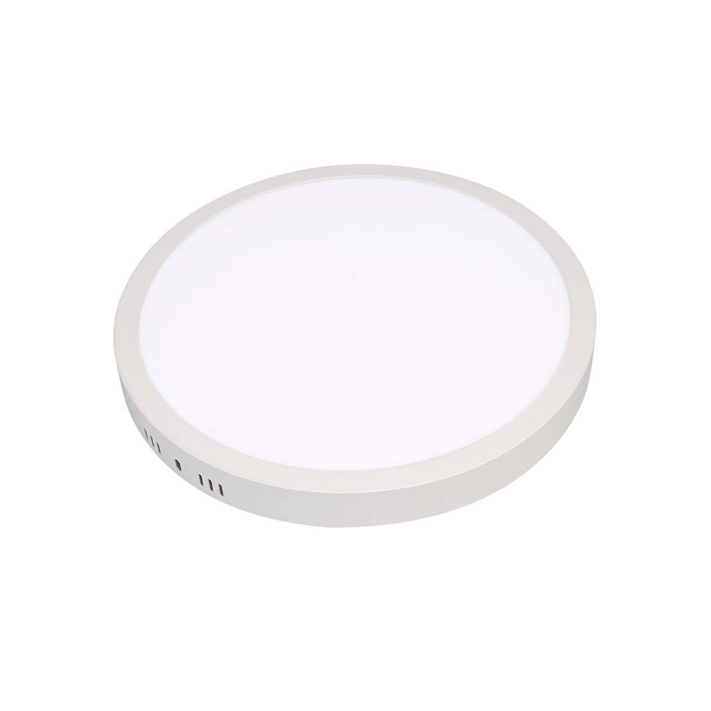HynJGih Led Wall Mounted Downlight Ultra-Thin Square Small Ceiling Lamp Aisle Lights Corridor Lights Balcony Ceiling Chandelier Downlight(Round Warm Light,24w)