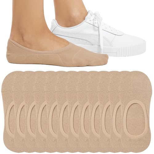 Image of Eedor No Show Socks Women - Low Cut Ankle, Non Slip