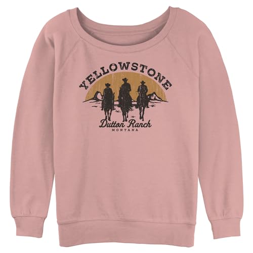Image of Yellowstone Women's Dutton Ranch Slouchy French Terry Pullover