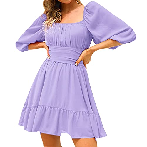 Robe en mousseline décontractée pour vos soirées d'été élégantes