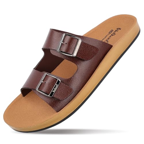 Image of WALKAROO Men's Fashion Sandal with Cushion Insole and Lightweight - WE1333