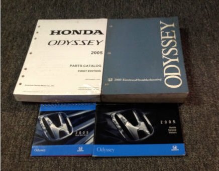 2005 Honda Odyssey Parts Catalog & Electrical Troubleshooting Manual Set W  Extra: Honda: Amazon.com: Books
