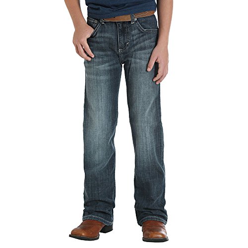 Vaqueros Wrangler de niño corte vintage boot cut resistentes talla 9 regular 2