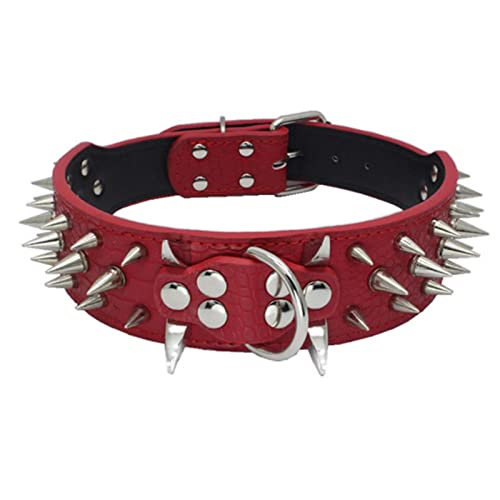 Collares Perros Anchos Cuero Marca LRZIN