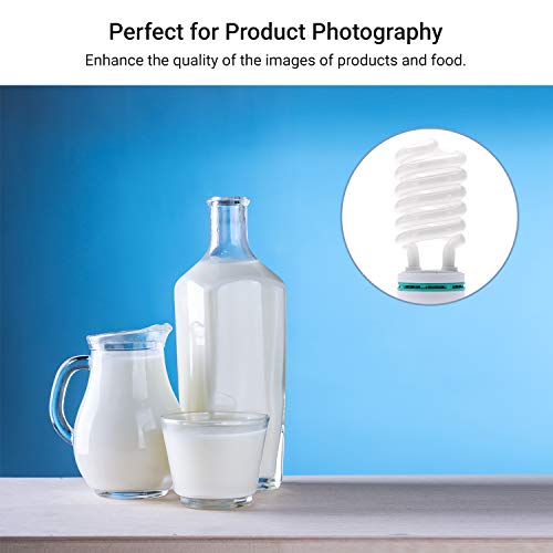 Etoplighting |2 Pack|45 Watt 6500K Pure White Fluorescent Daylight Balanced Light Bulb For Photography And Video Lighting, Apl2334 (2 Pack) #TOP5