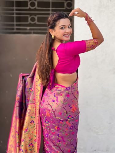 Elite Weaves paithani silk saree – image 4