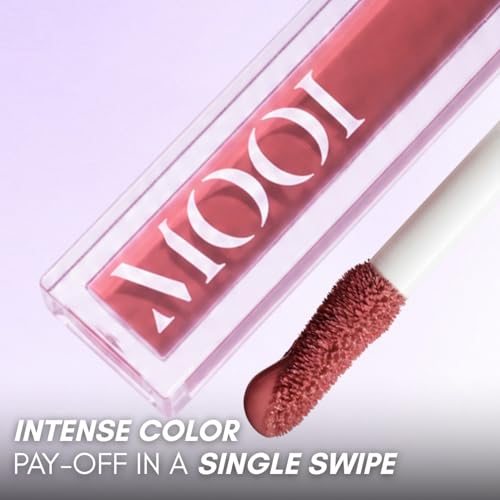 Image of Liquid Matte Lipstick - Gerua, Rust Caramel Brown | Food-Proof, Transfer-Proof, Lightweight | Lasts Up to 8 Hours | 5 ml