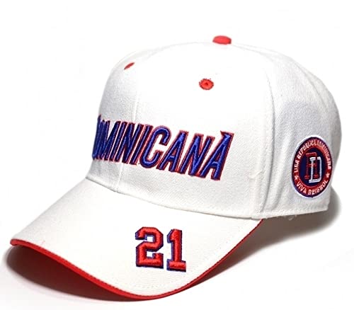 NLBM Negro Leagues M42 Dominican Republic Latin Legacy Cap, White, One Size - Main Image