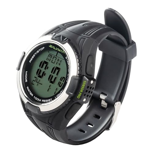 Registra dati di immersione Salvimar, One Plus Sp, Orologio da Apnea, Nero