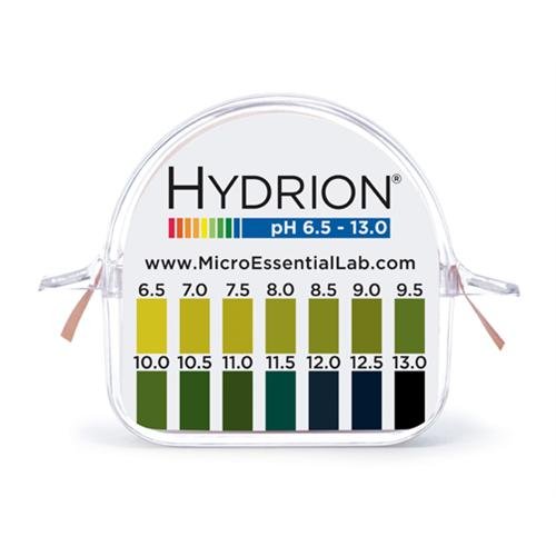 Micro Essential Hydrion 198 Brilliant Wide Range Double Roll pH Paper