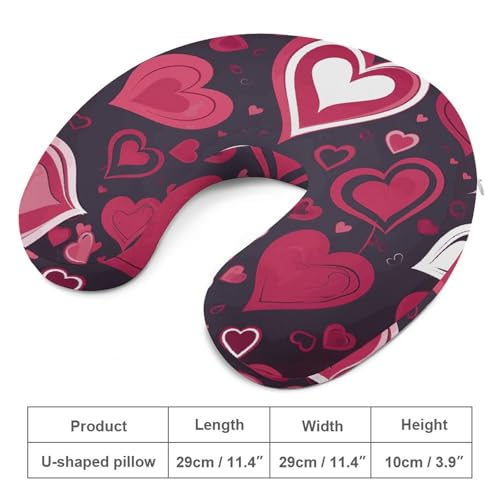 Almohada espuma viscoelástica 30 cm x 25 cm forma U miniatura 2