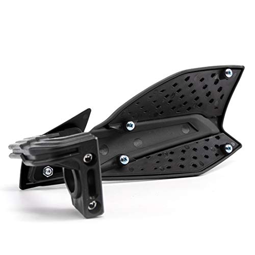 Motorrad Handschutz 22mm Lenker Griffschutz Schild Motorrad Motocross Roller Winddichte Handschutz Schutzausrüstung (schwarz 1)