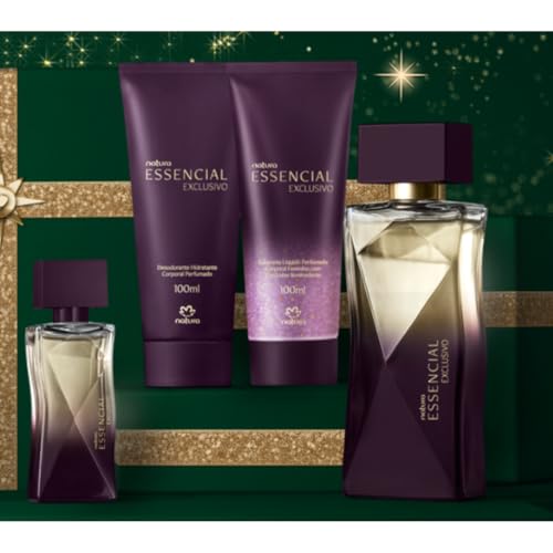 Presente Natura Essencial Exclusivo Feminino com Perfume para Cabelo