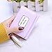 Produktbild Koreanischen Stil, Mode, Frauen Brieftasche PU-Leder Kurze GeldbRSE Multifunktions Faltbare Brieftasche Kartenhalter Tasche Notecase - lila