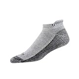 FootJoy Men's ProDry Roll Tab Socks Heather Grey Size 7-12