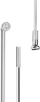 LUXU kerékpár küllők 36 db sárgaréz nippellel 70-109 mm acél MTB küllők 2