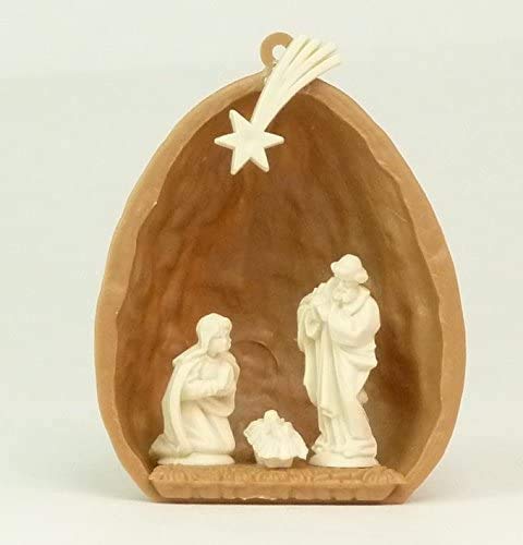 Meyer Nativity Walnut Shell - Hard Plastic- Craft- 203-3-137 (3-Pack)