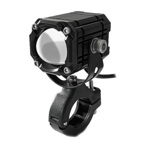 Faro antiniebla led de moto para rutas de aventura nocturnas en BMW R1250GS