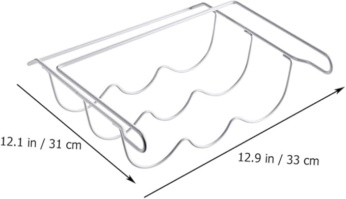 Soporte para Botellas de Vino para Refrigerador Unomor, Hierro miniatura 2