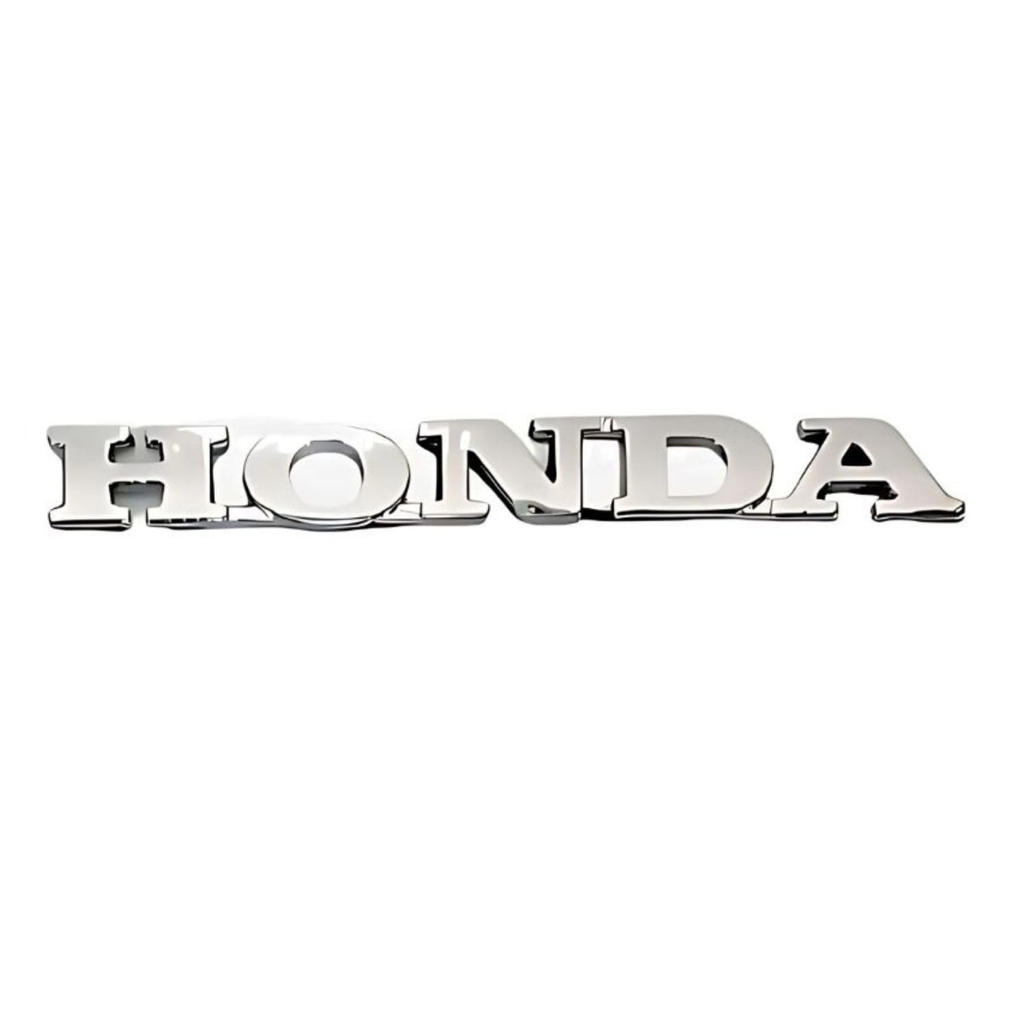 WOUXUN Car Emblem Chrome Finish Logo Monogram Sticker Chrome Car Logo Emblem Stainless Steel 3D Replacement for City i-VTEC (Honda)-image-24