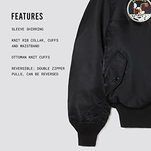Alpha Industries MA-1 Vf Nasa Bomber Jacket Per Uomo Black - 4