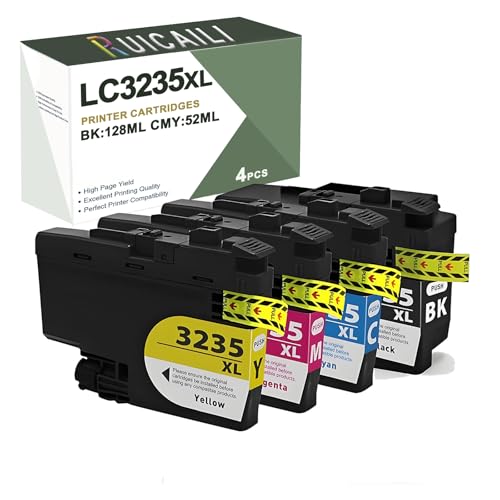 Cartouches LC3235XL encre pigmentée pour corriger les impressions floues
