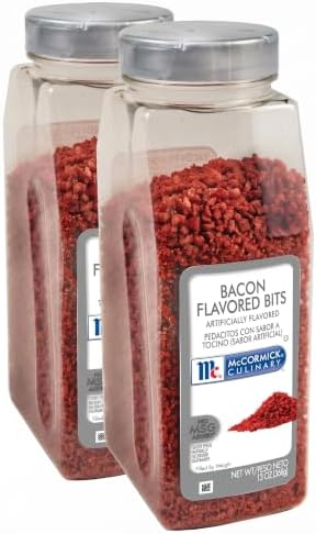 McCormick Culinary Bacon Flavored Bits, 13 oz, (Pack of 2)