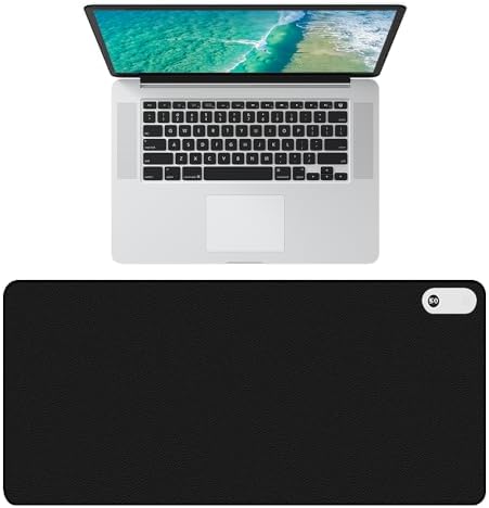 LUFEIS sous Main Chauffant, 80x33CM Tapis de Souris avec Fonction...