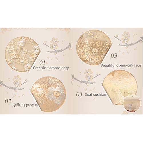 Nappe en dentelle blanche rectangulaire table 6 à 8 couverts - 3