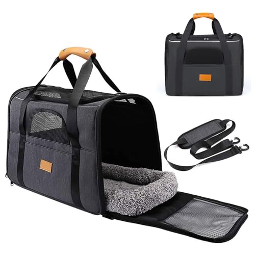 Opiniones y reviews de Maletas de transporte los más solicitados. 46 ZYYHAN Plegable Transportín Perro Gato Bolsa,Tote Transportadora para Perro,Correas Ajustables Transportadora para Perro Mediano,Bolsa Lateral Portátil para Aperitivos...