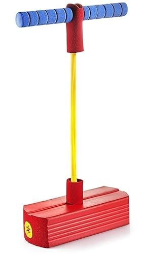 VOLDOT Pogo Sticks | High Elastic Rubber Kids Jumper Toys Up to Innovative Bouncing Toys for Kids Training | Improved Children's Balance | Bouncing Fun Multicolor (Pack of 1)