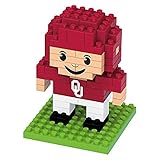 foco NCAA 3D Brxlz Football Player Building Blocks Set3D Brxlz Football Player Building Blocks Set, Team Color, One Size