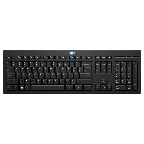 Clavier filaire touches silencieuses et grand confort d'écriture QWERTY international US