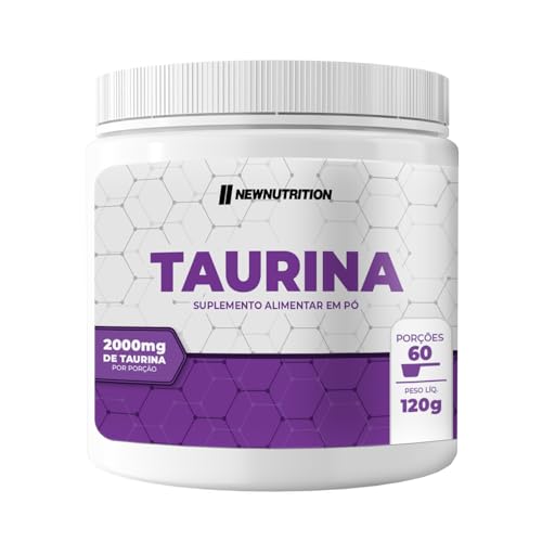 Taurina - 120g Sem Sabor - NewNutrition Newnutrition