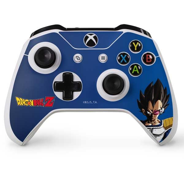 Skinit Decal Gaming Skin Compatible with Xbox One X Controller - Officially Licensed Dragon Ball Z Negative Shenron Design